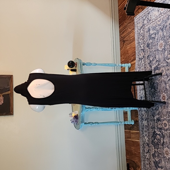 SZ L KILLSTAR MIDI HANKERCHIEF HEM DRESS - Picture 3 of 6